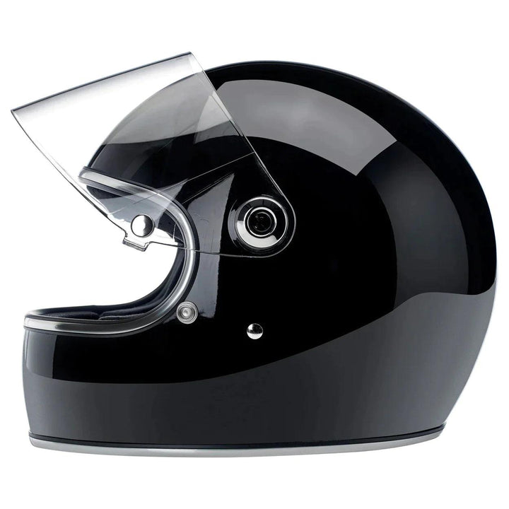 Biltwell Gringo S ECE Helmet Gloss Black - Motor Psycho Sport