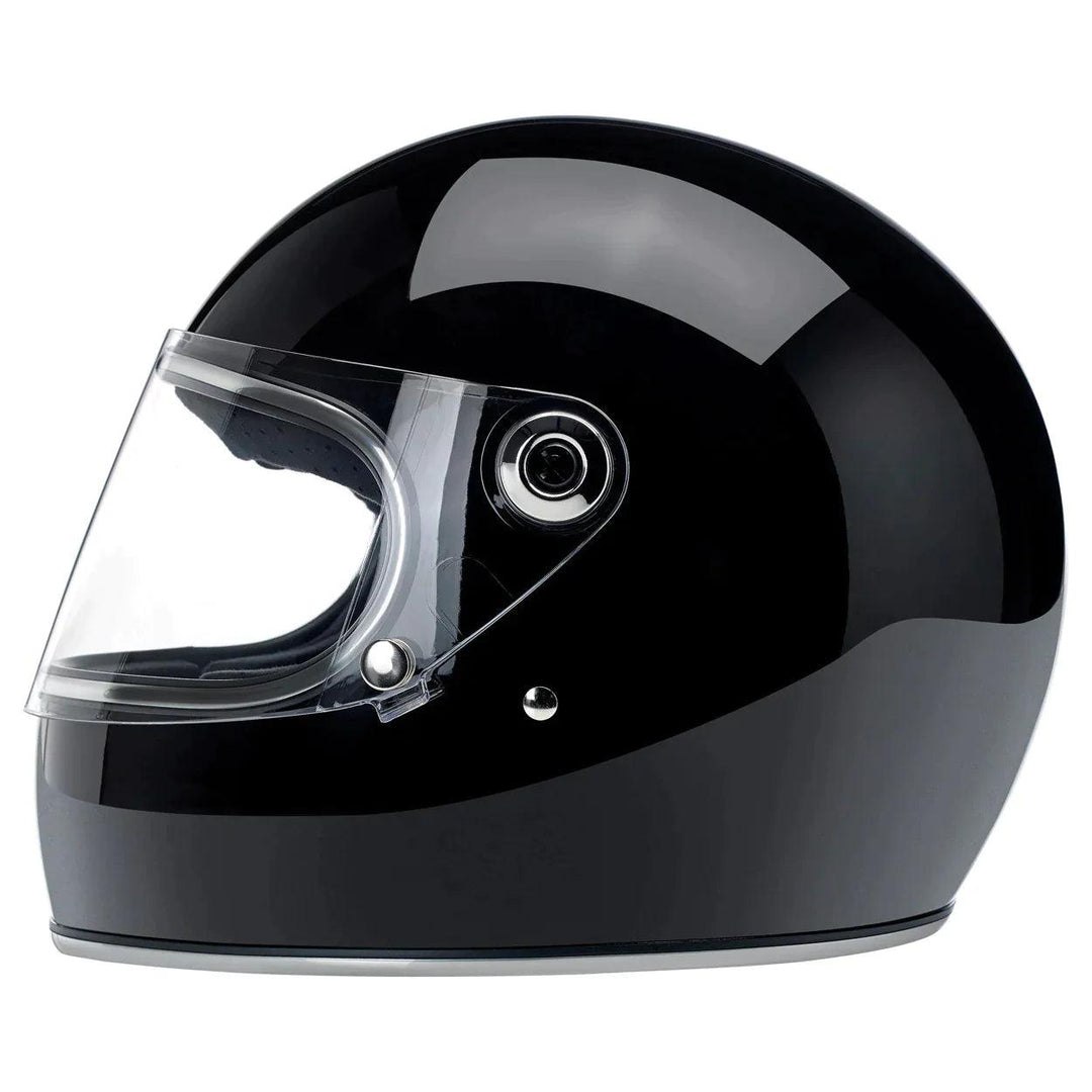 bks motorcycle helmets Biltwell Gringo S ECE Helmet Gloss Black – Motor Psycho Sport