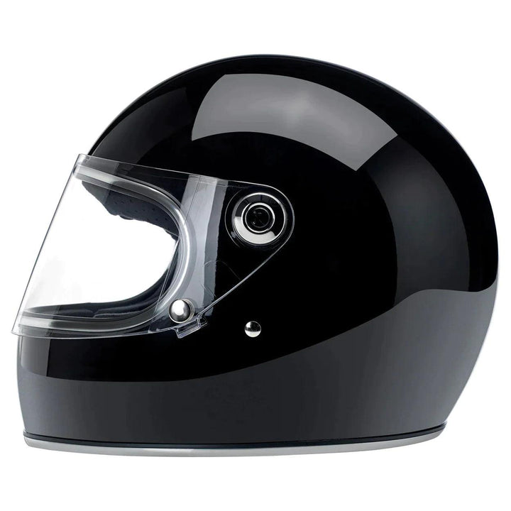 Biltwell Gringo S ECE Helmet Gloss Black - Motor Psycho Sport