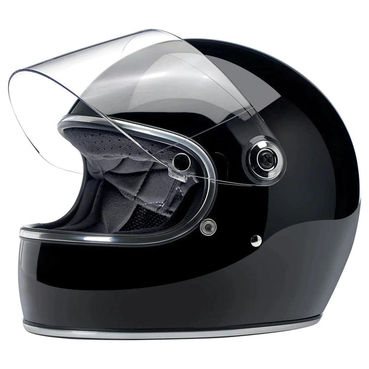 Biltwell Gringo S ECE Helmet Gloss Black - Motor Psycho Sport