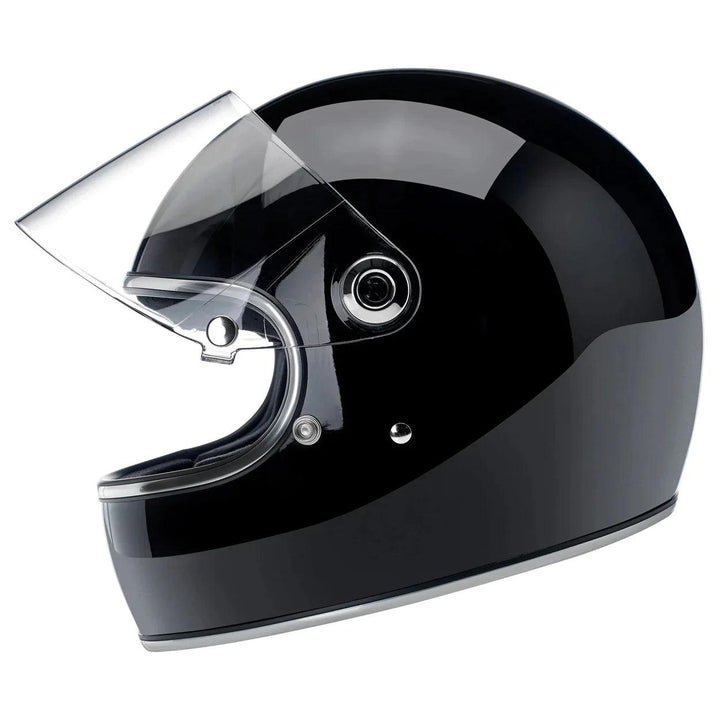 Biltwell Gringo S ECE Helmet Gloss Black - Motor Psycho Sport