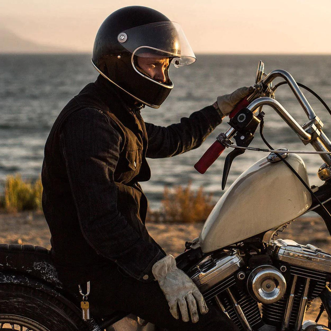 Biltwell Gringo S ECE Helmet Gloss Black - Motor Psycho Sport