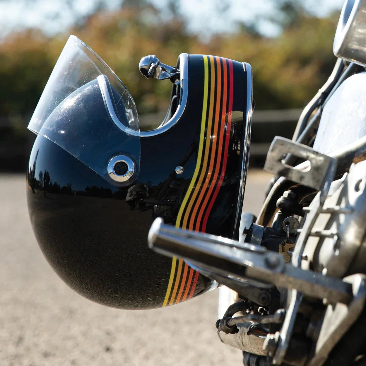 Biltwell Gringo S ECE Helmet Gloss Black Spectrum - Motor Psycho Sport