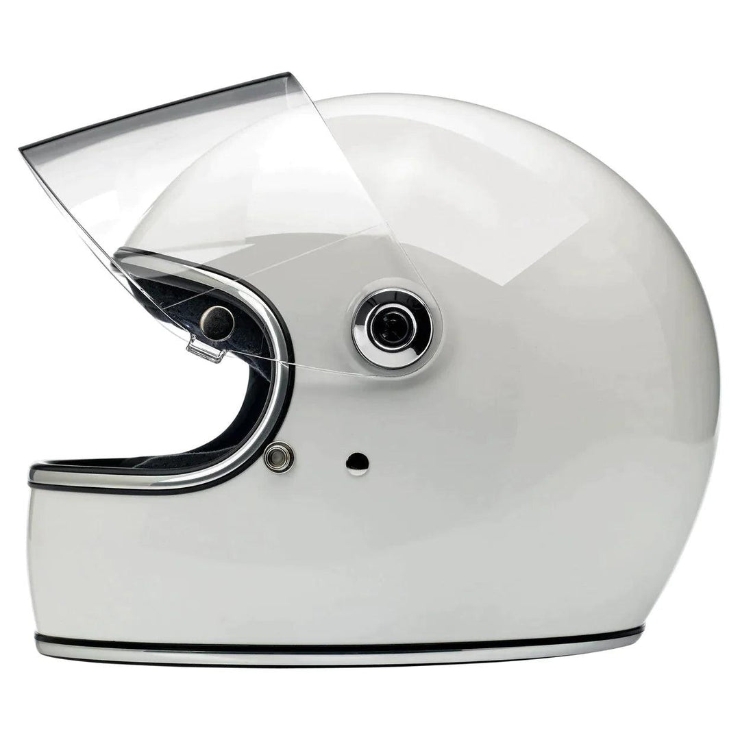 Biltwell Gringo S ECE Helmet Gloss White - Motor Psycho Sport