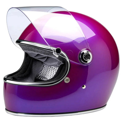 Biltwell Gringo S ECE Helmet Metallic Grape - Motor Psycho Sport