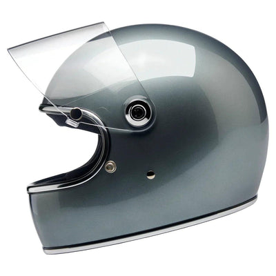Biltwell Gringo S ECE Helmet Metallic Sterling - Motor Psycho Sport