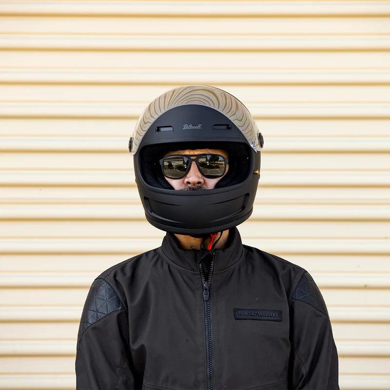 Biltwell Gringo SV ECE R22.06 Helmet - Flat Black - Motor Psycho Sport