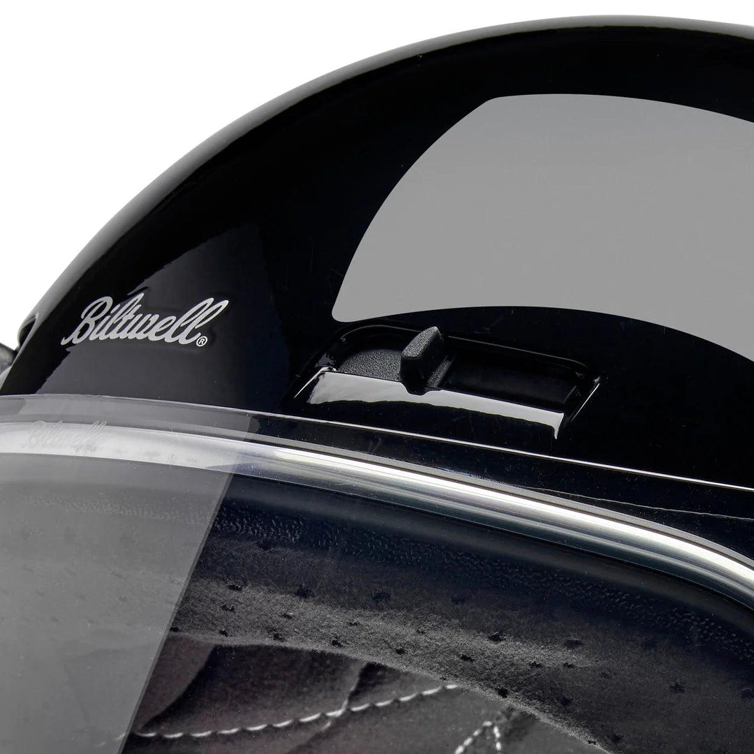 Biltwell Gringo SV ECE R22.06 Helmet - Gloss Black - Motor Psycho Sport