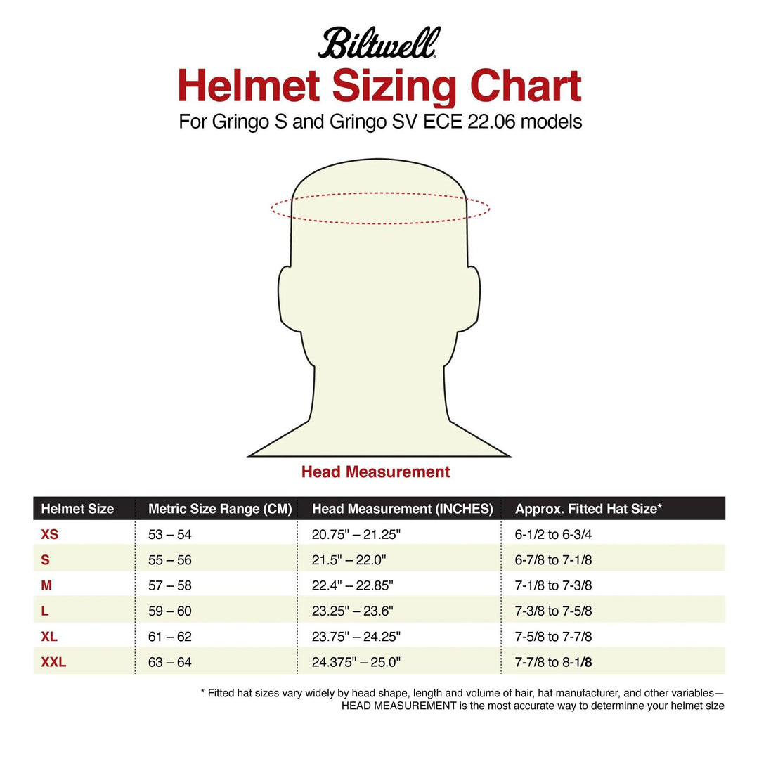 Biltwell Gringo SV ECE R22.06 Helmet - Gloss Storm Grey - Motor Psycho Sport