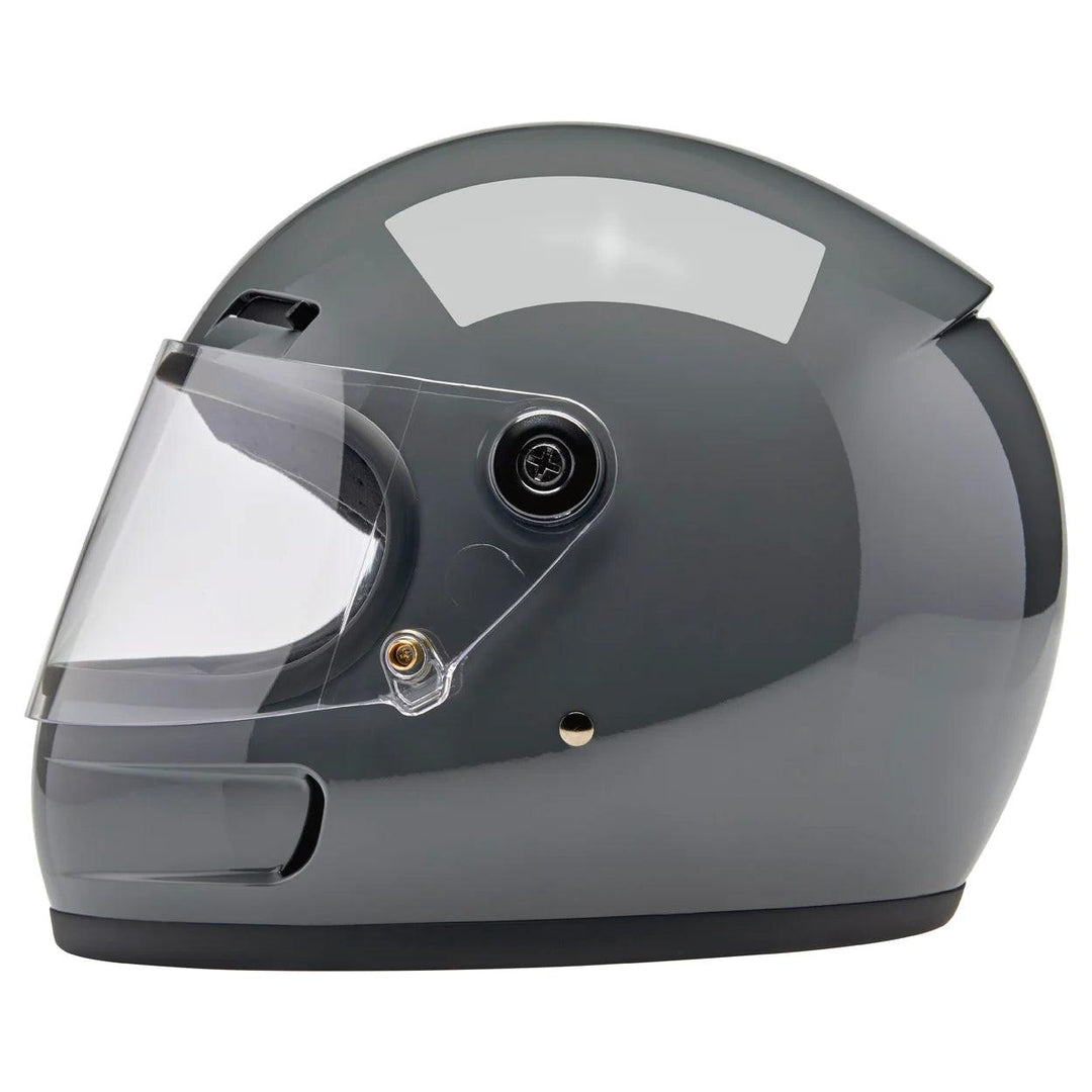 Biltwell Gringo SV ECE R22.06 Helmet - Gloss Storm Grey - Motor Psycho Sport