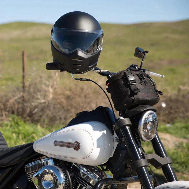 Biltwell Lane Splitter Helmet Flat Black - Motor Psycho Sport