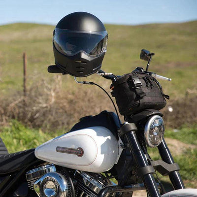 Biltwell Lane Splitter Helmet Flat Black - Motor Psycho Sport