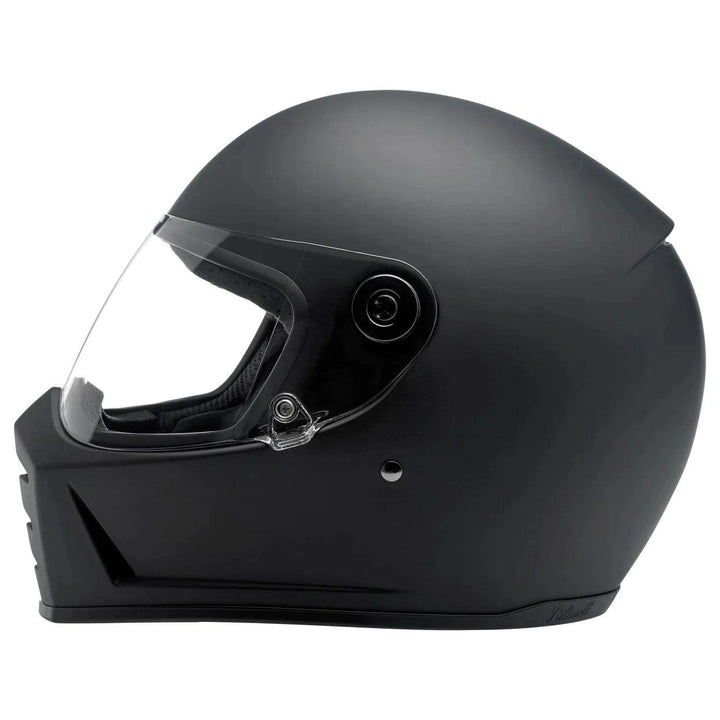 Biltwell Lane Splitter Helmet Flat Black - Motor Psycho Sport