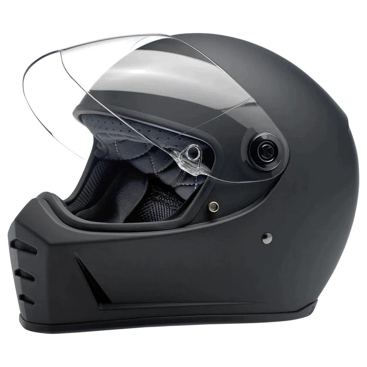 Biltwell Lane Splitter Helmet Flat Black - Motor Psycho Sport