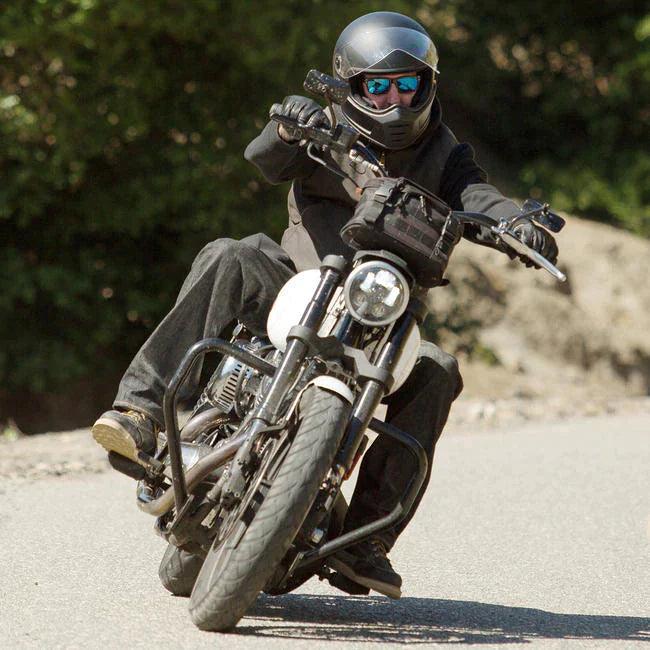 Biltwell Lane Splitter Helmet Flat Black - Motor Psycho Sport