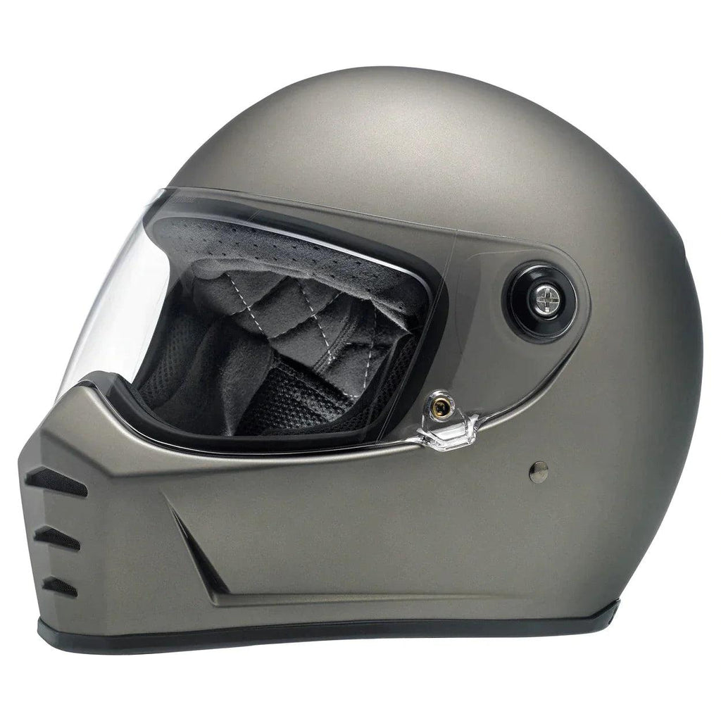 bilt solar modular motorcycle helmet Biltwell Lane Splitter Helmet Flat Titanium – Motor Psycho Sport