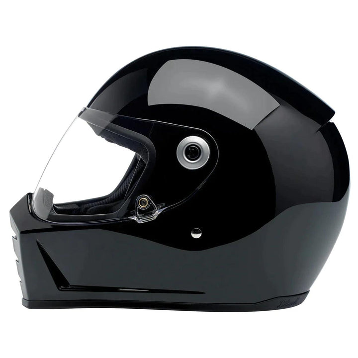 Biltwell Lane Splitter Helmet Gloss Black - Motor Psycho Sport