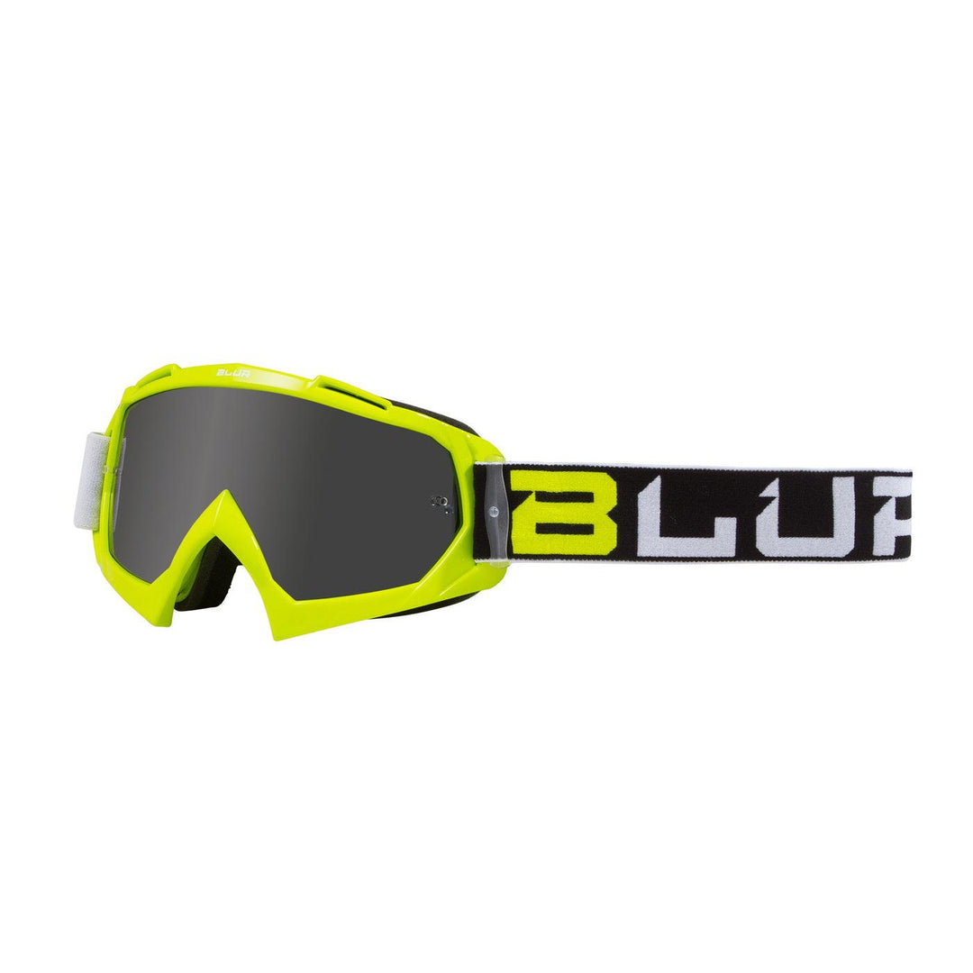 Blur B-10 Goggle Black/White/Neon - Motor Psycho Sport