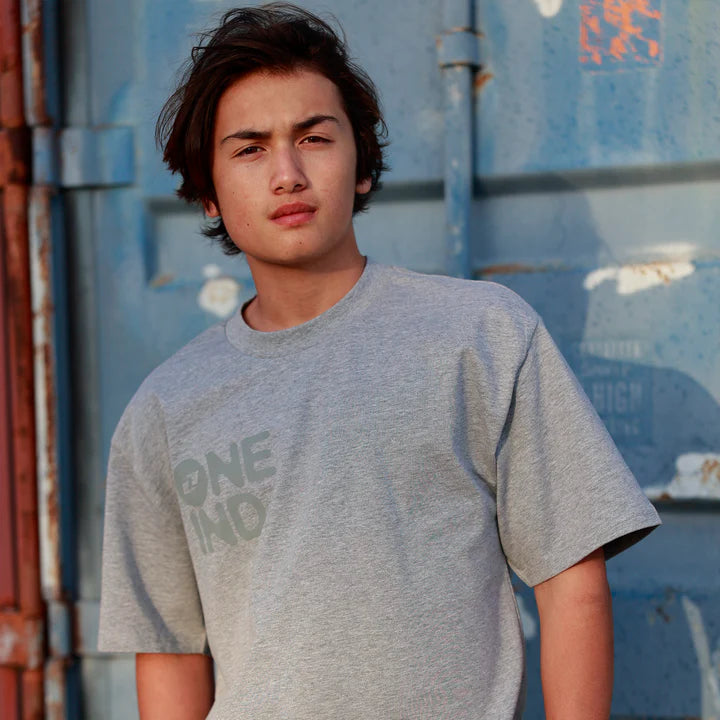 One Industries BX Premium Heavy Tee - Heather Gray