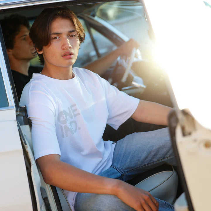 One Industries BX Premium Heavy Tee - White