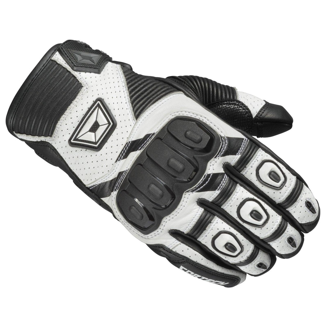 Cortech Manix ST Men's Glove - Black/White - Motor Psycho Sport