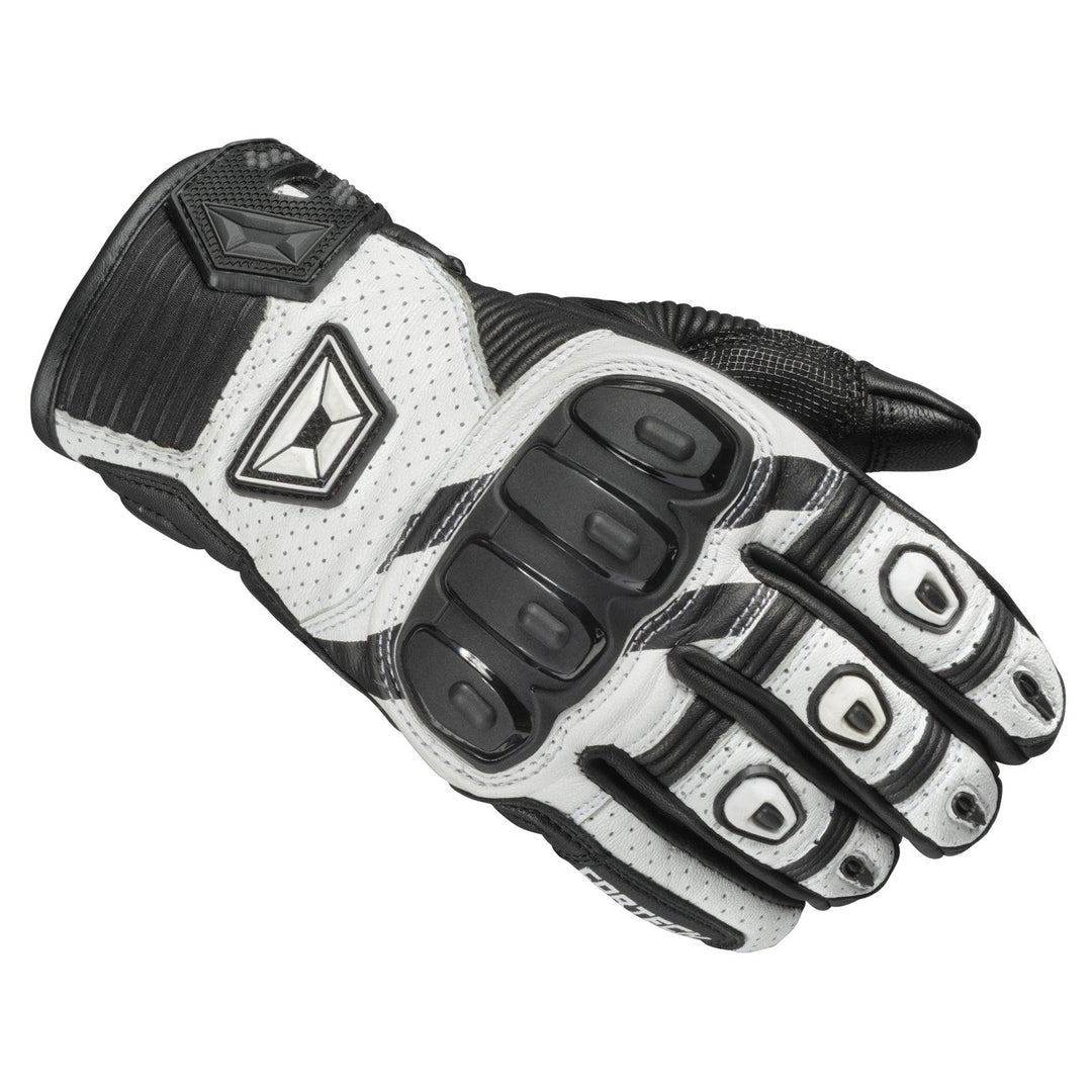 Cortech Manix ST Women's Glove - Black/White - Motor Psycho Sport