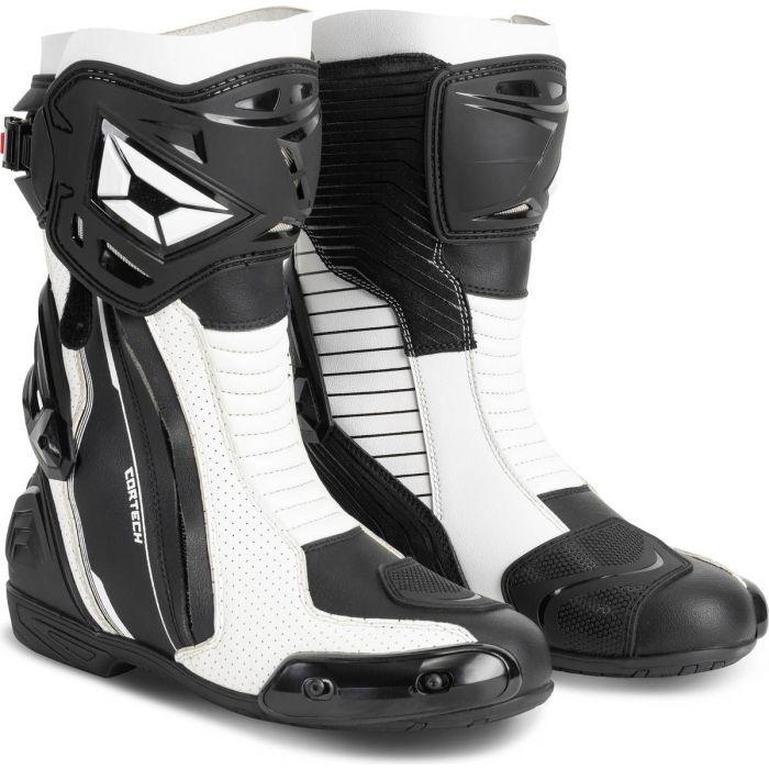 Cortech Men's Adrenaline GP Boot - White - Motor Psycho Sport