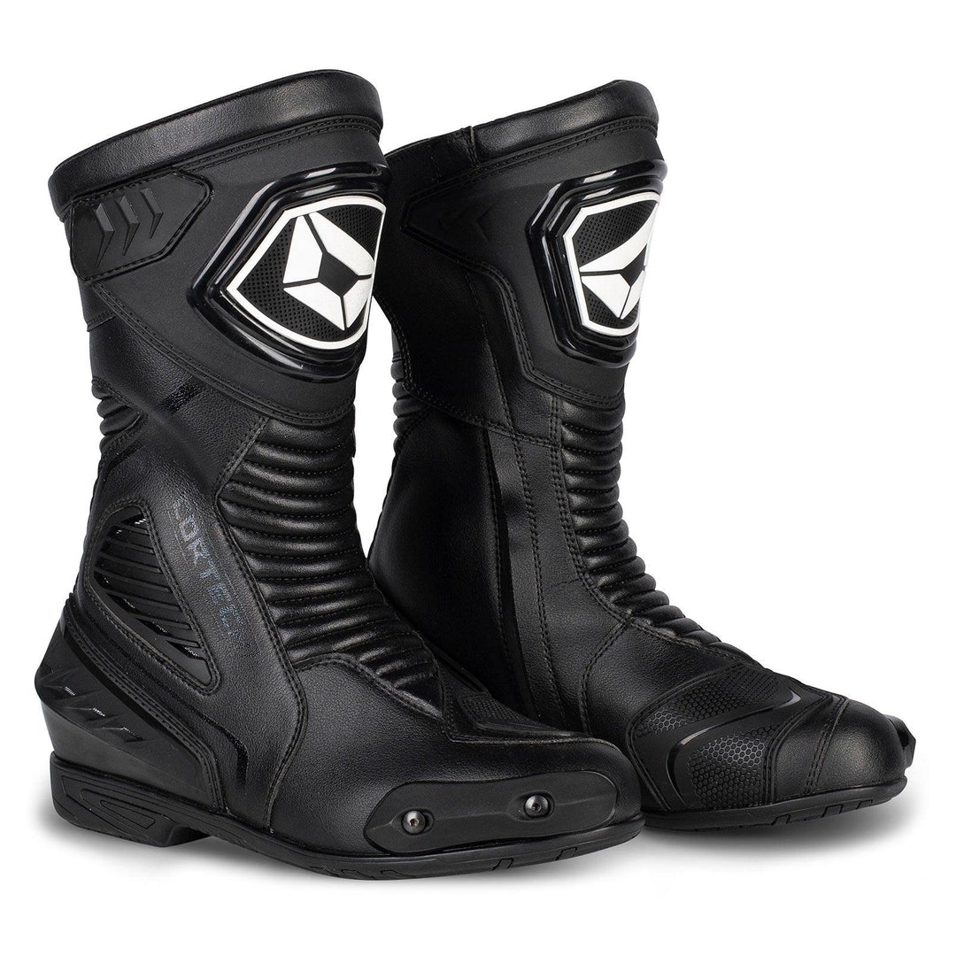 Cortech Men's Apex RR Waterproof Boot - Black - Motor Psycho Sport