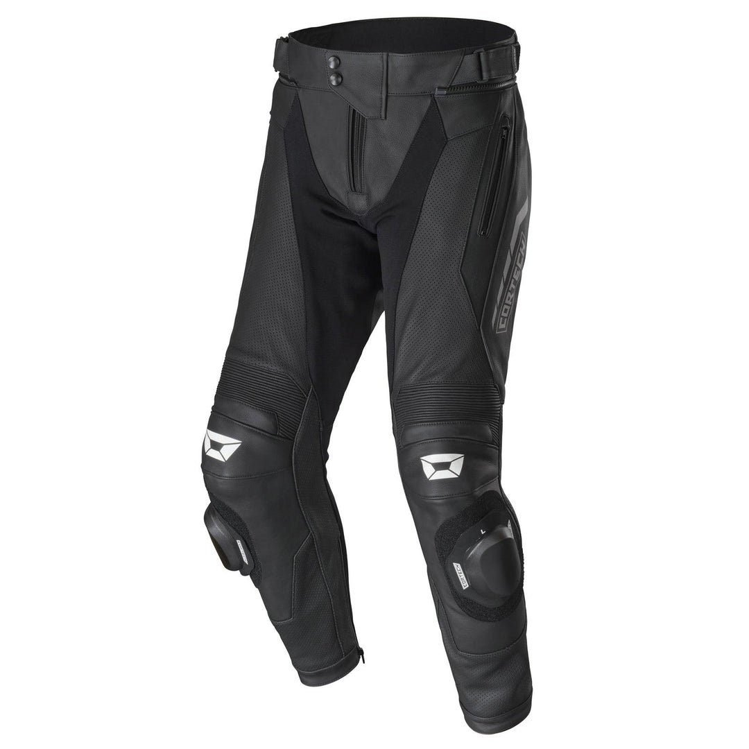 Cortech Revo Sport Men's Leather Pant - Black - Motor Psycho Sport