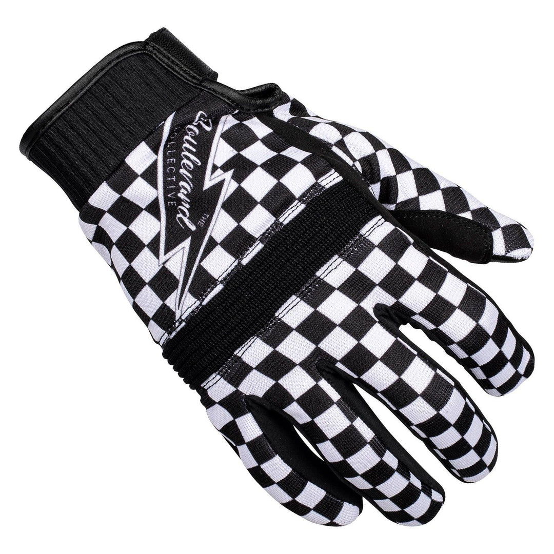 Cortech The Thunderbolt Glove - Black/White - Motor Psycho Sport