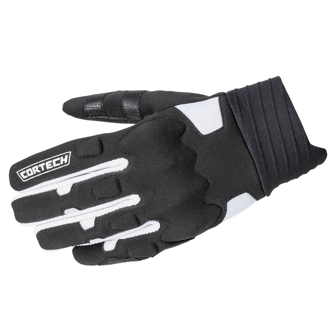Cortech Windstop Lite Glove - Black/White - Motor Psycho Sport