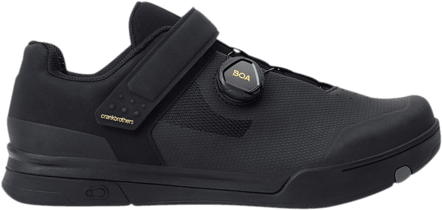 Crankbrothers Mallet BOA Black/Gold Shoes - Motor Psycho Sport