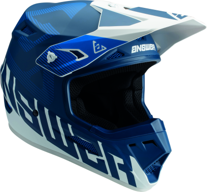 Answer AR1 V2 Bold Helmet Blue/White