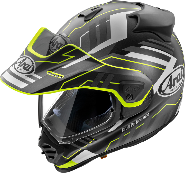 Arai XD-5 Helmet - Trail Yellow Frost
