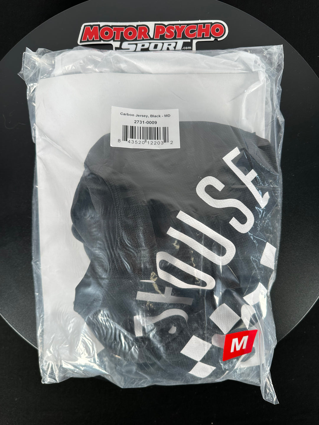 Fasthouse Carbon Jersey - Black Size Medium - OPEN BOX - Motor Psycho Sport
