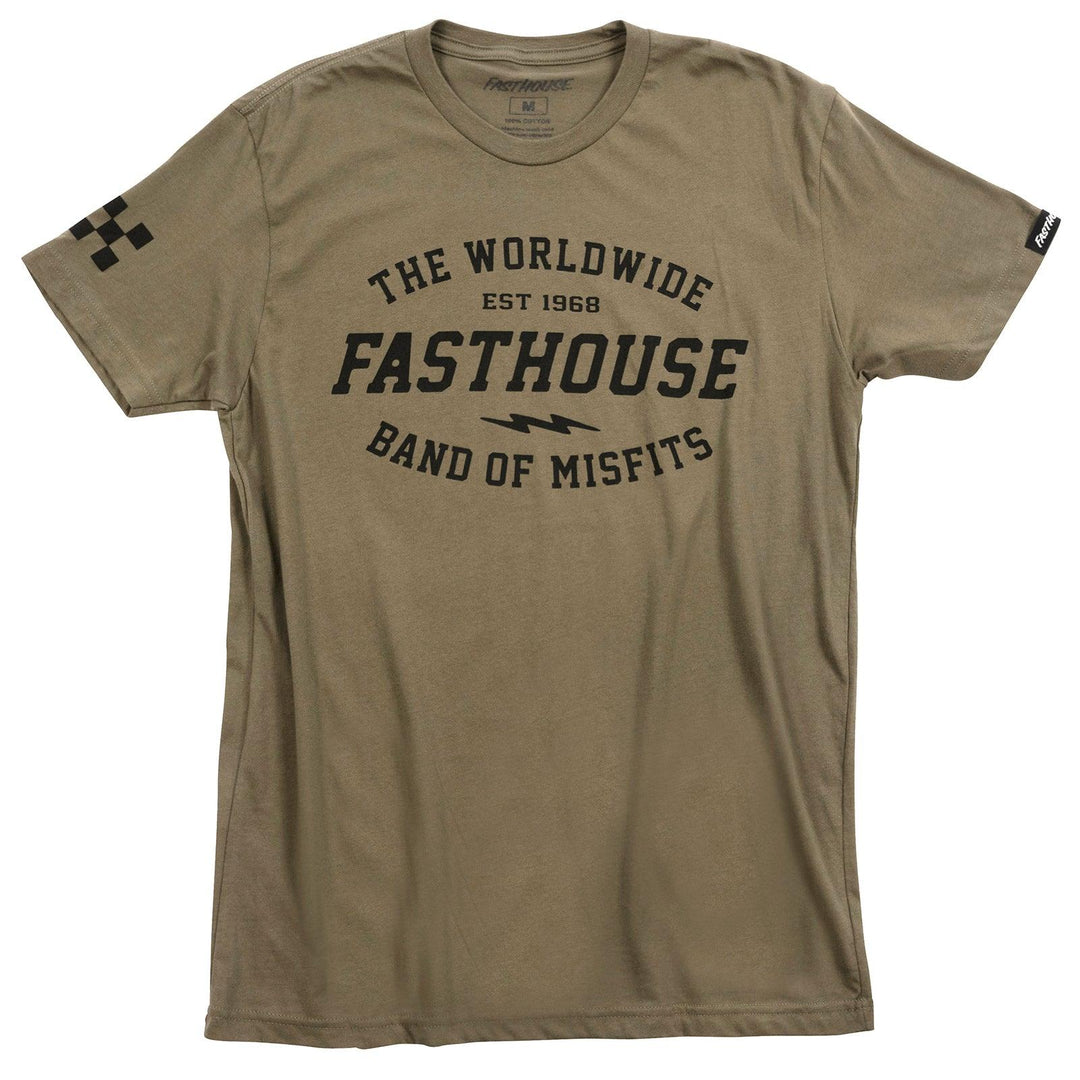 Fasthouse Coalition Tee - Military Green - Motor Psycho Sport