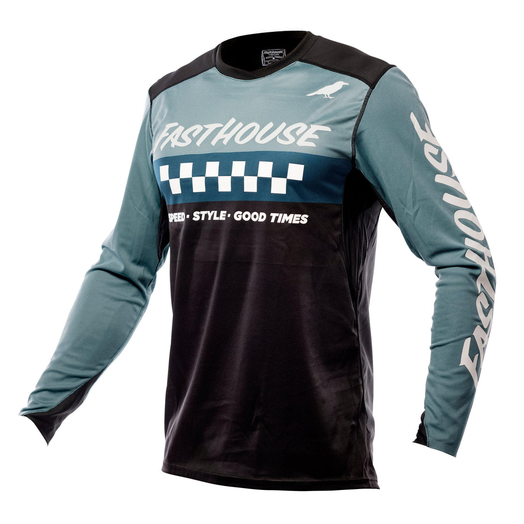 Fasthouse Elrod Jersey - Indigo/Black - Motor Psycho Sport