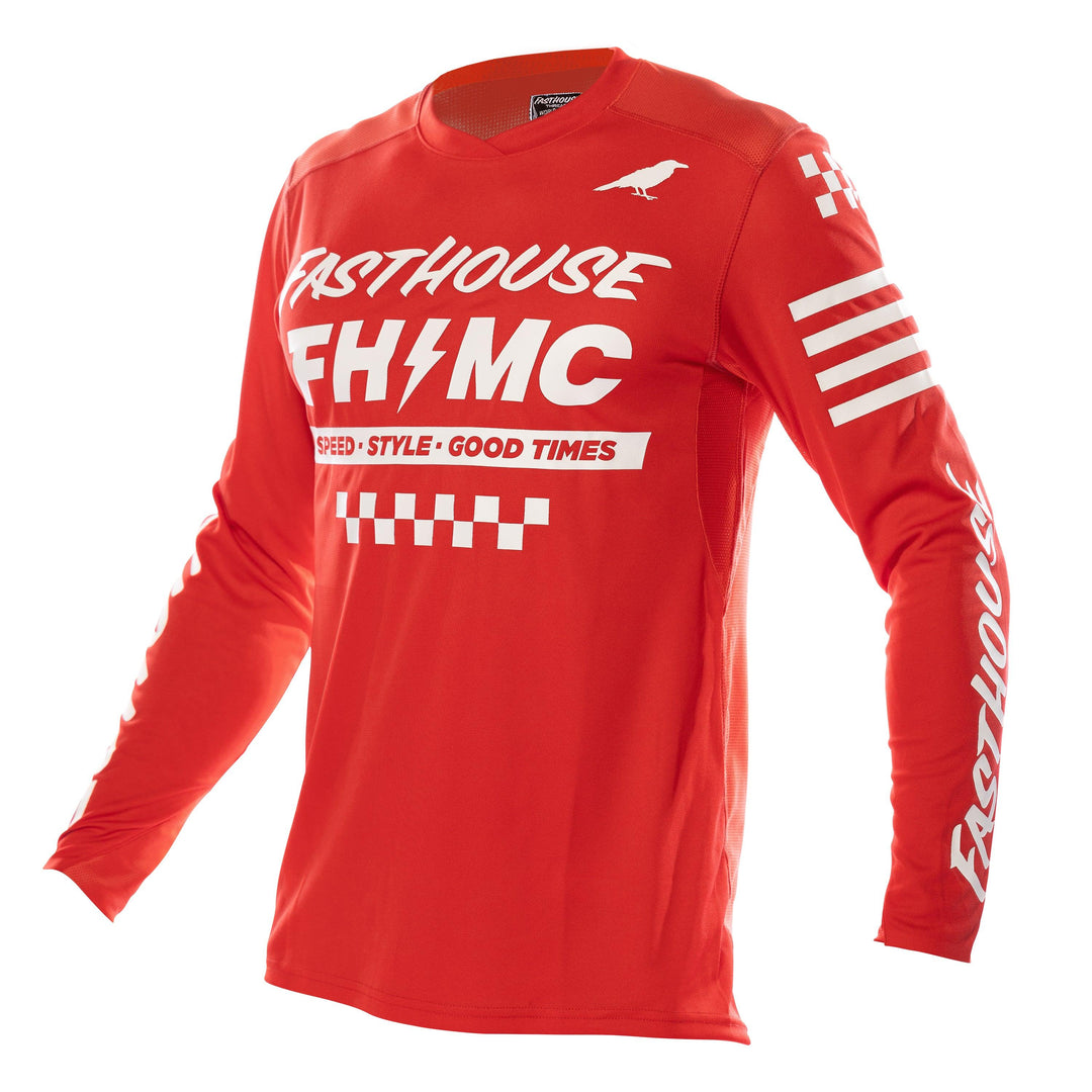 Fasthouse Elrod Jersey - Red - Motor Psycho Sport