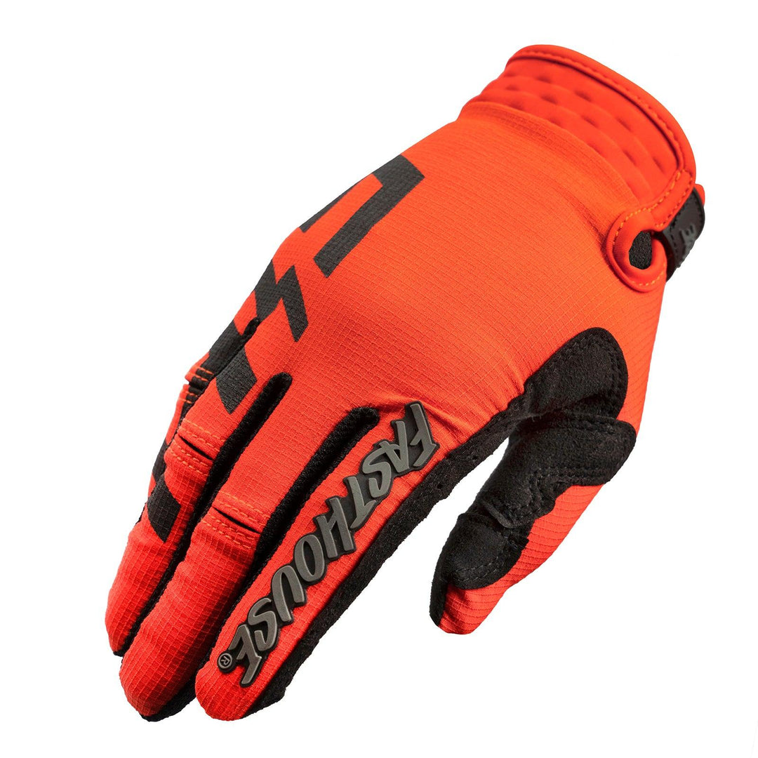 Fasthouse Elrod Nocturne Glove - Red - Motor Psycho Sport