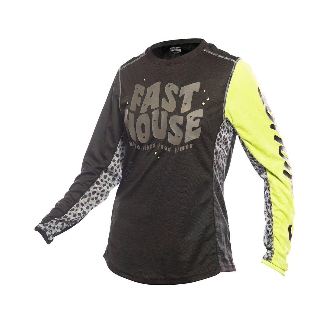 Fasthouse Girl's Grindhouse Zenith Jersey - Black - Motor Psycho Sport