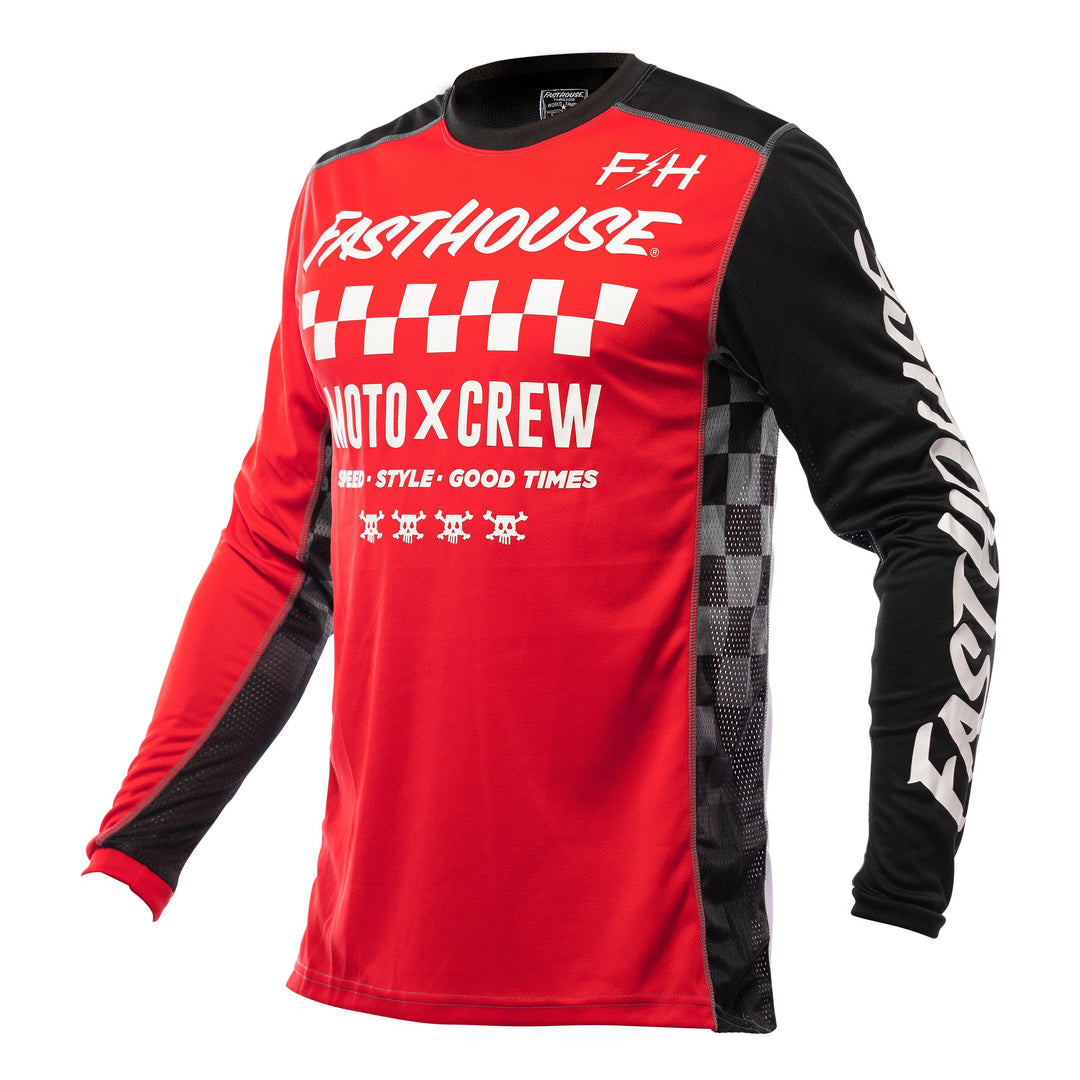 Fasthouse Grindhouse Alpha Jersey - Red/Black - Motor Psycho Sport
