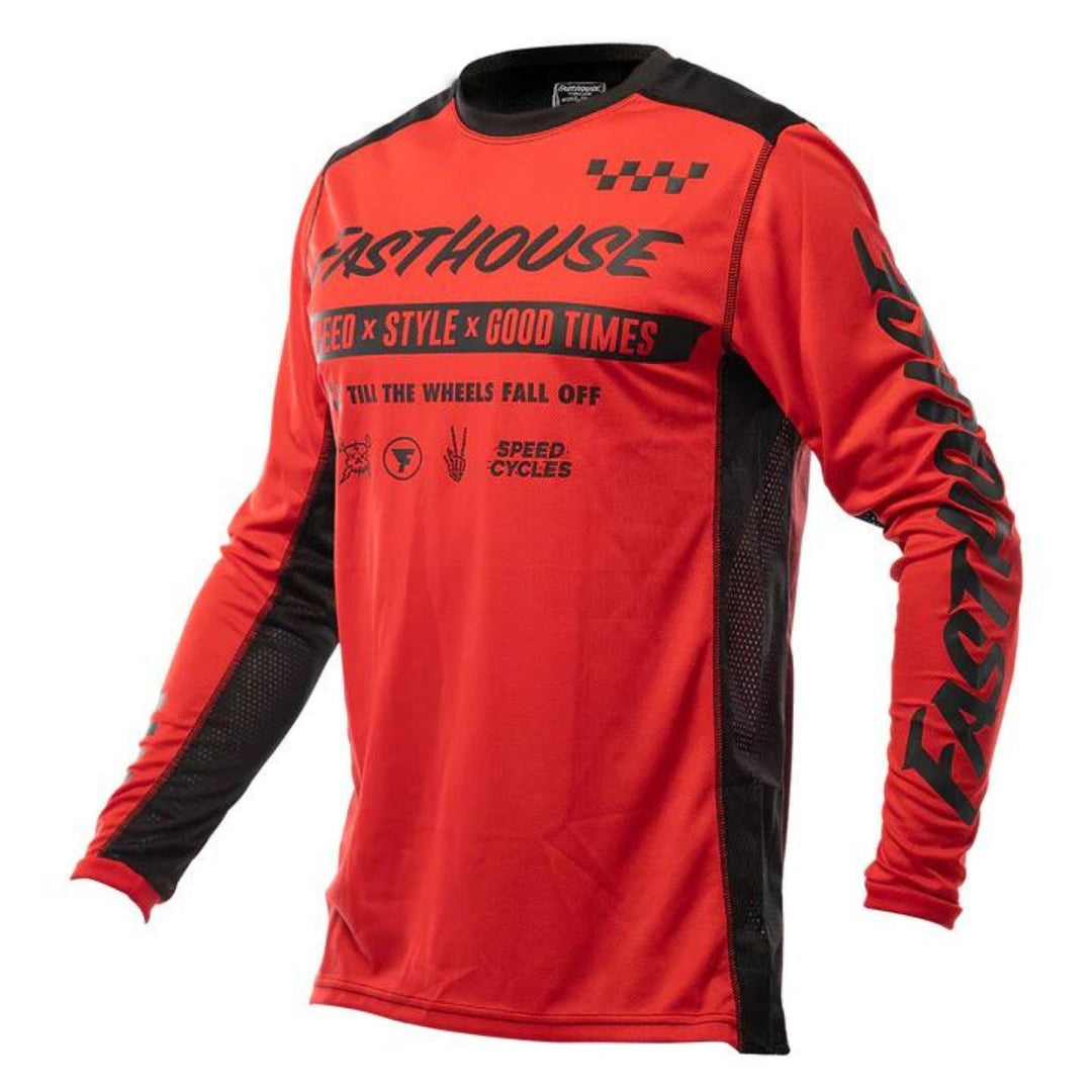 Fasthouse Grindhouse Domingo Jersey - Red - Motor Psycho Sport