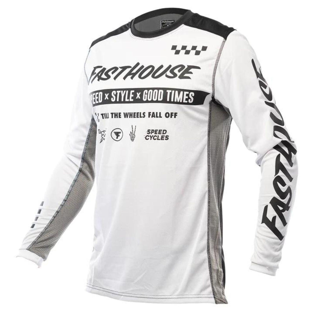 Fasthouse Grindhouse Domingo Jersey - White - Motor Psycho Sport