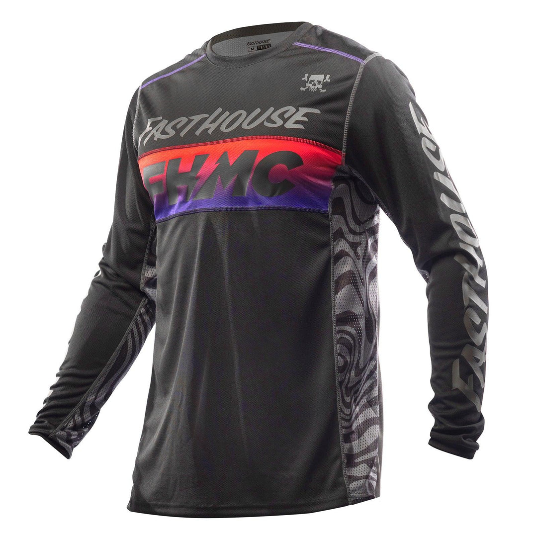 Fasthouse Grindhouse Nova Jersey - Black/Black - Motor Psycho Sport