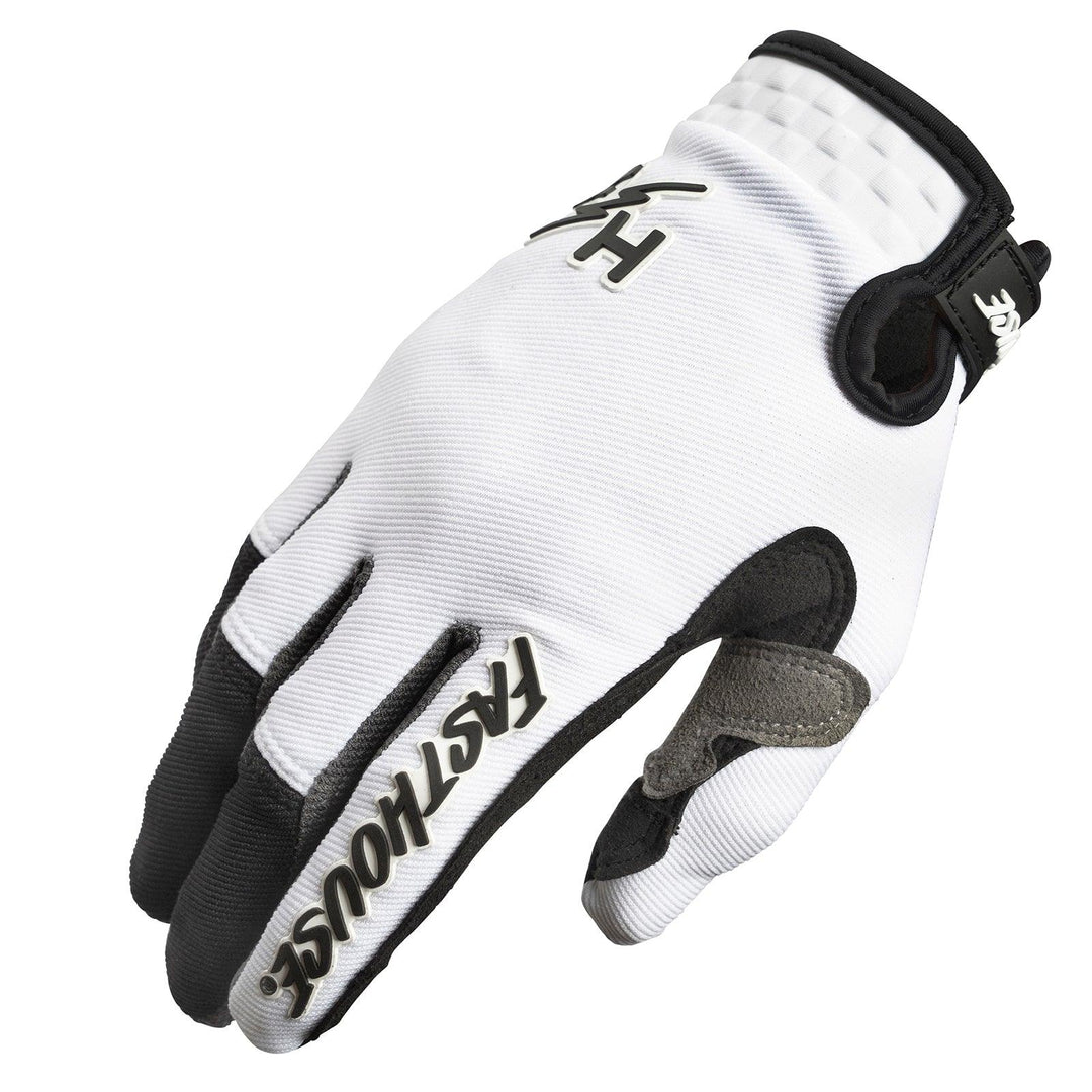 Fasthouse Speed Style Glove - White/Black - Motor Psycho Sport