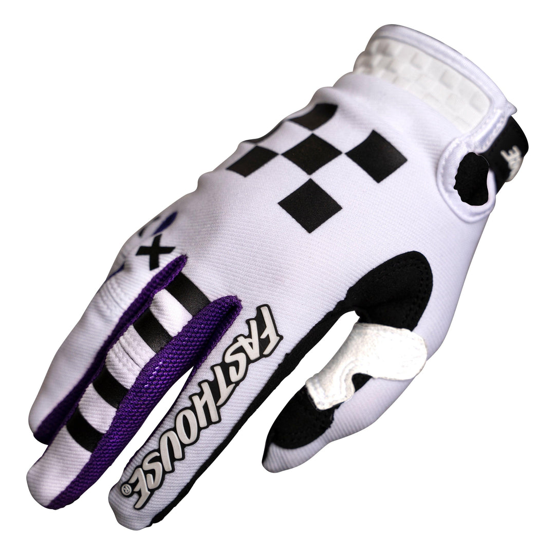 Fasthouse Speed Style Rufio Glove - Black/White - Motor Psycho Sport