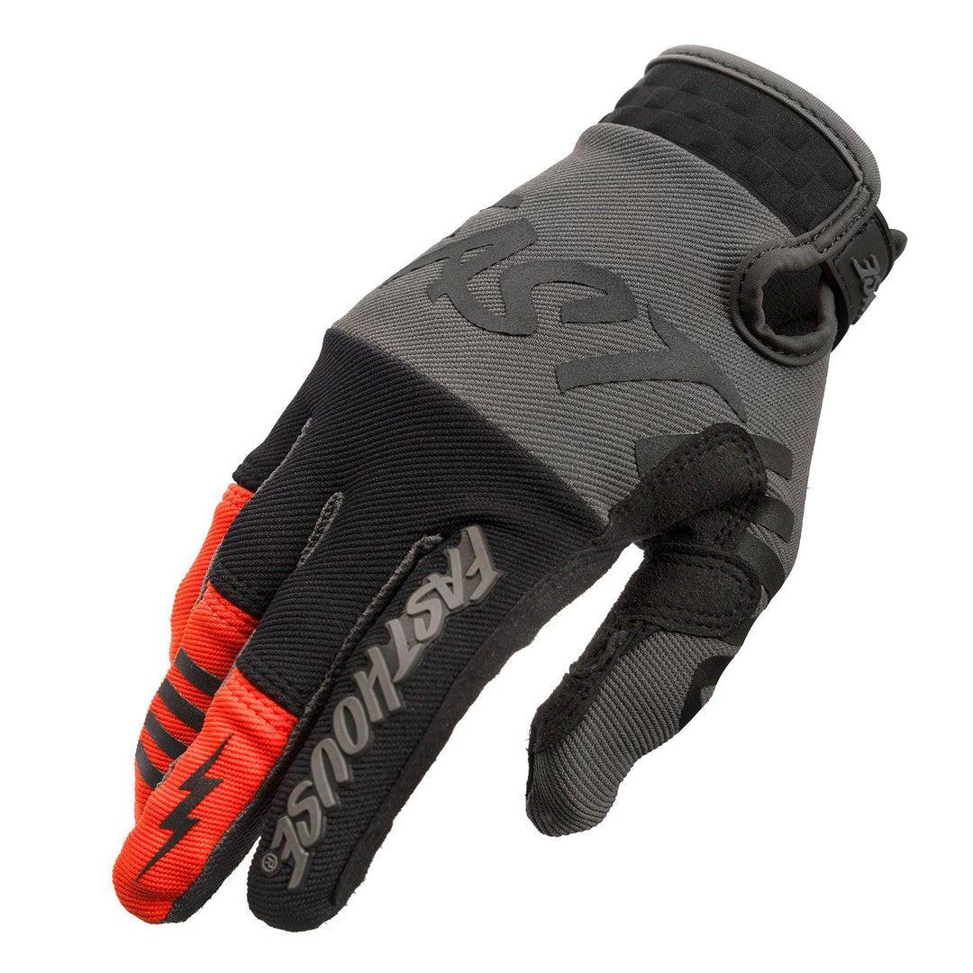 Fasthouse Speed Style Sector Glove - Gray/Black - Motor Psycho Sport