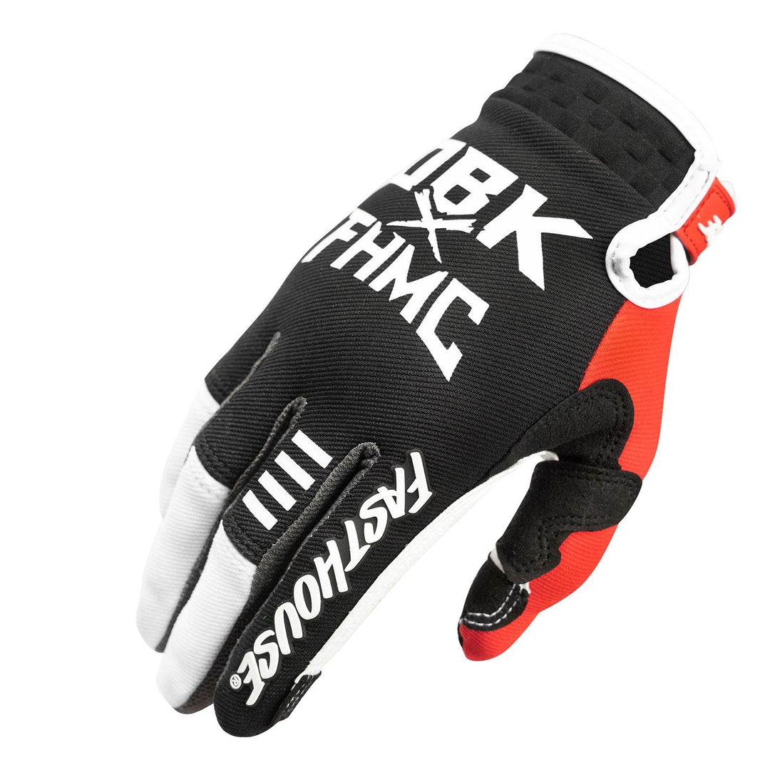 Fasthouse Speed Style Twitch Glove - Black/Red - Motor Psycho Sport