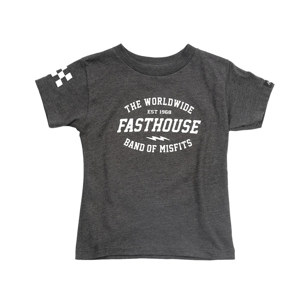 Fasthouse Toddler Coalition Tee - Dark Heather - Motor Psycho Sport