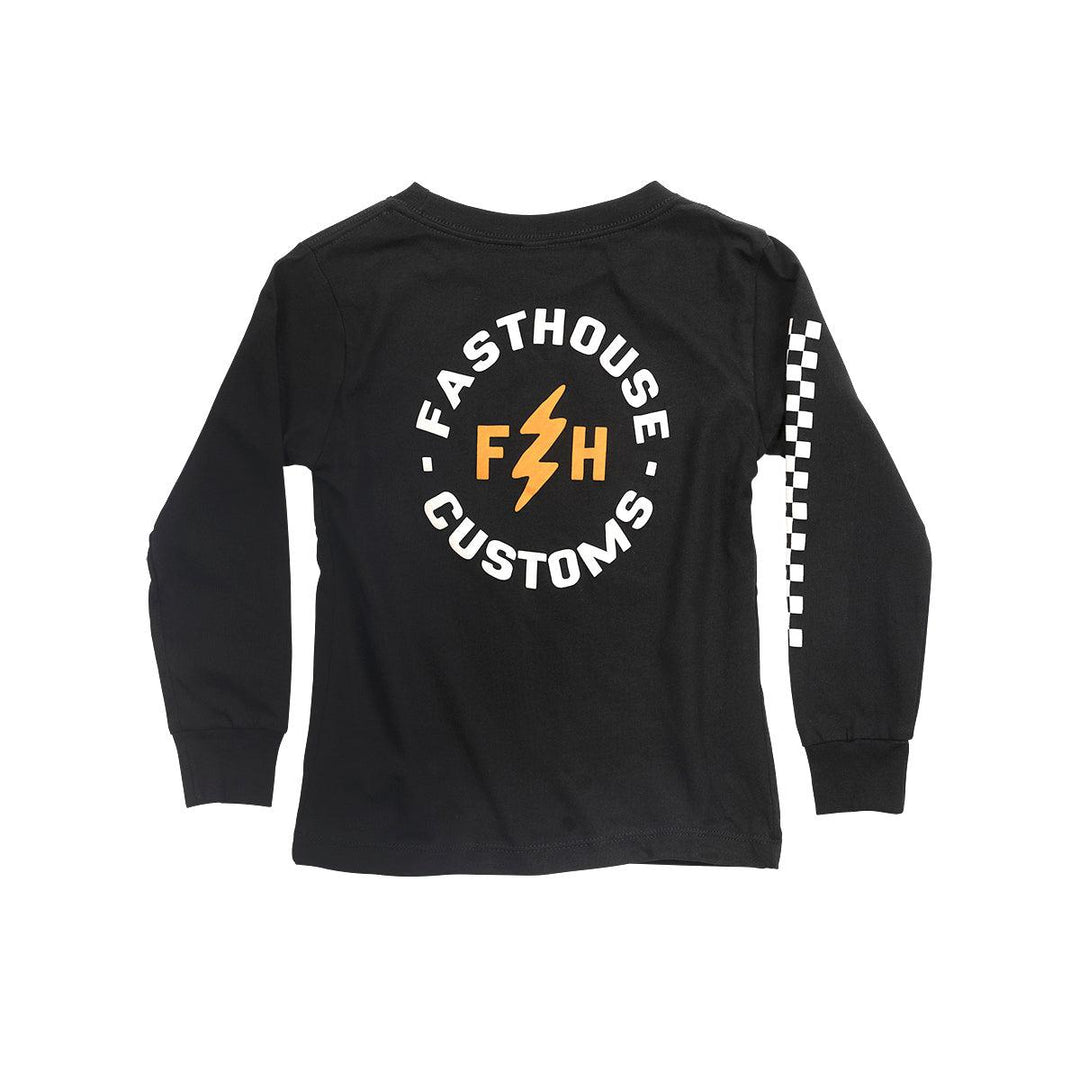 Fasthouse Toddler Easy Rider Long Sleeve Tee - Black - Motor Psycho Sport